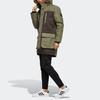 Adidas Neo Street Down Parka Men Outerwear Khaki-Brown EI4396