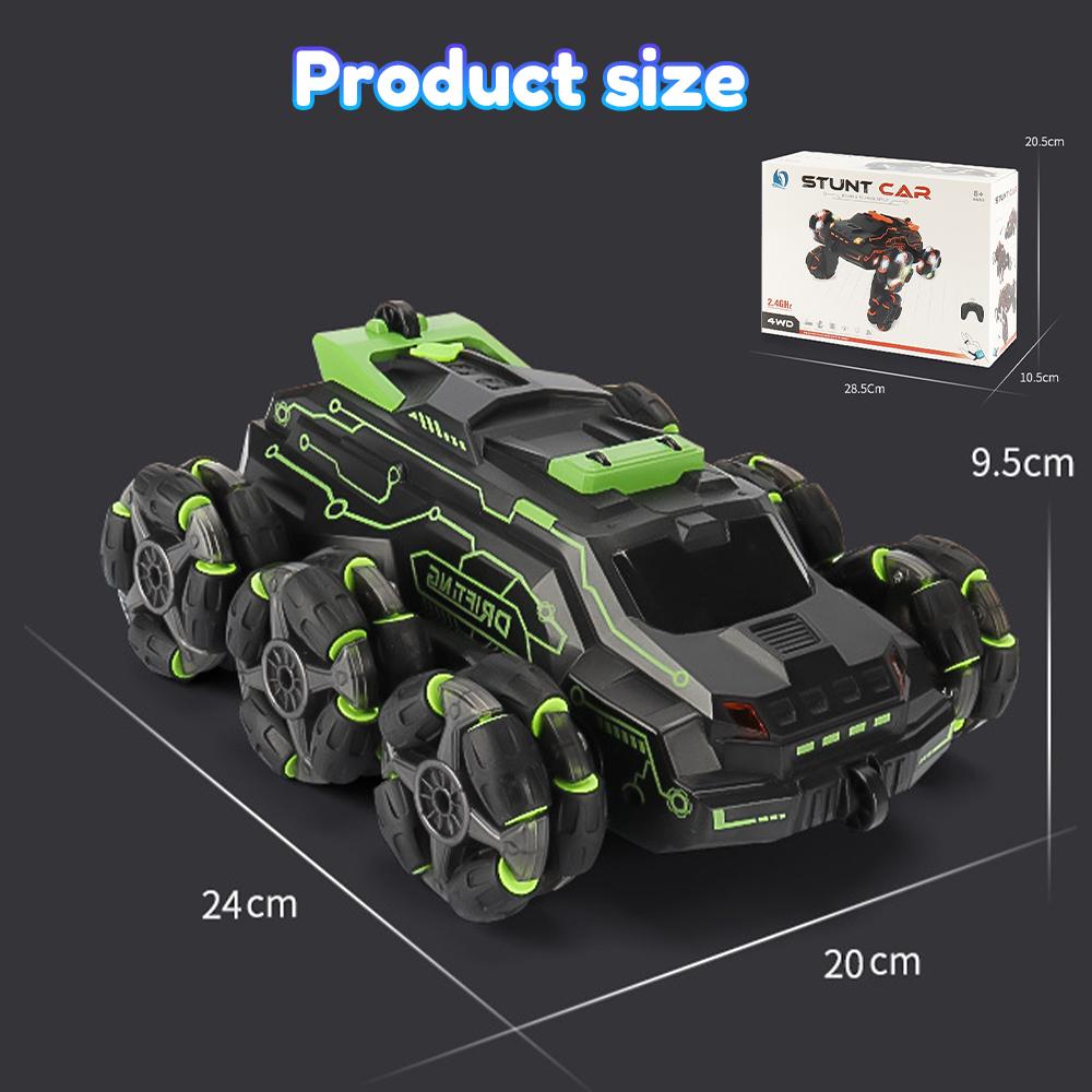 Remote Control Car RC Drift Racing Wireless Vehicle Off Road Alloy High-Speed Trucks With LED Light Climbing Gift Kid Toy