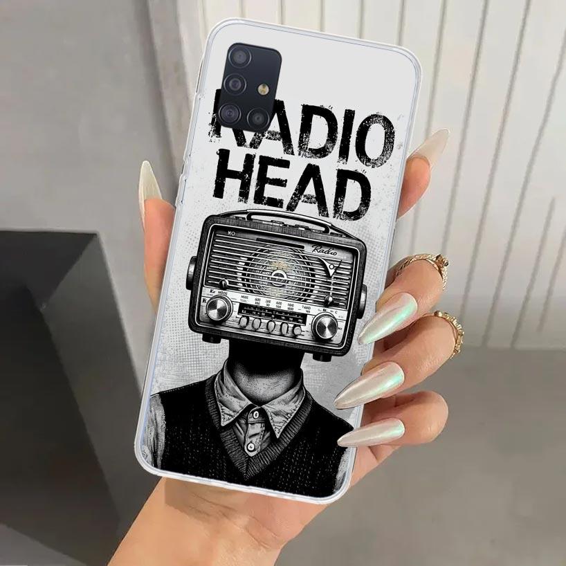 

Bnad R-Radiohead Phone Case for Samsung Galaxy A52 A32 A22 A12 A02S A50S A30S A10S Note 20 Ultra 10 Plus S10 A31 A20 A71 A72 Gal Samsung A22 5G