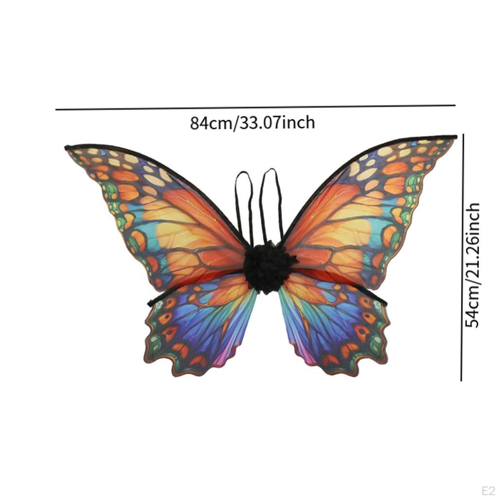 Dekoracyjne skrzydła na Halloween, kostiumy do odgrywania ról, urodziny dla kobiet i dziewcząt