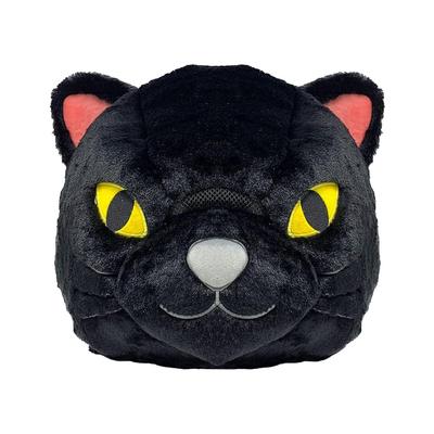 [Panda] [Instagrammable] Flauschiges Tier Koala Plüschtier Maske (Schwarze Katze)