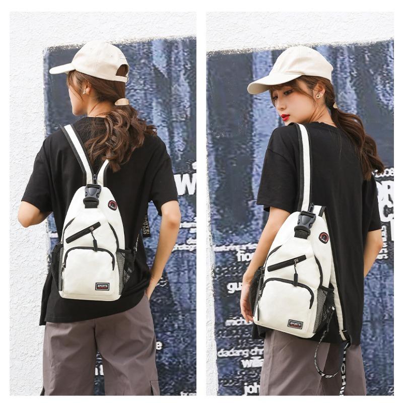 Fashion Chest Bag Ins Style Messenger Bag 2 In 1 Shoulder Bag Multi-function Large Capacity Outdoor Bags for Women and Men