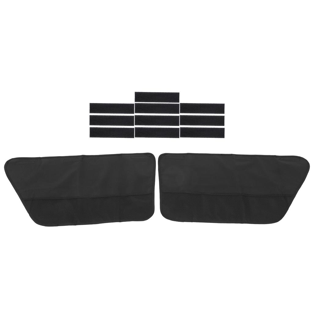 2pcs Pet Car Door Guard Protector Storage Bag AntiScratch for Dog Traveling Outside