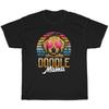 Vintage Goldendoodle Mom Doodle Dog Pet Graphic Tee Unisex T-Shirt