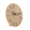 Wooden  Analog Display Decor Garden Hallway Outdoor Hanging Wall Clock (33cm)