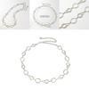 Geometric Alloy Waist Chain For Women With Adjustable Lobster Clasp Summer Accessory