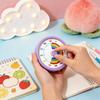 Visual Timer For Kids - 60 Minute Pomodoro Timers For Classroom Kitchen Offices, Countdown Kids Timer Clock With Disk, Desk Time Management Tool