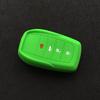 Custodia guscio in silicone per chiave auto Per Toyota Land Cruiser 4000 LC200 Camry Riez Rav4 Prado Innova chiave a 4 pulsanti Accessori