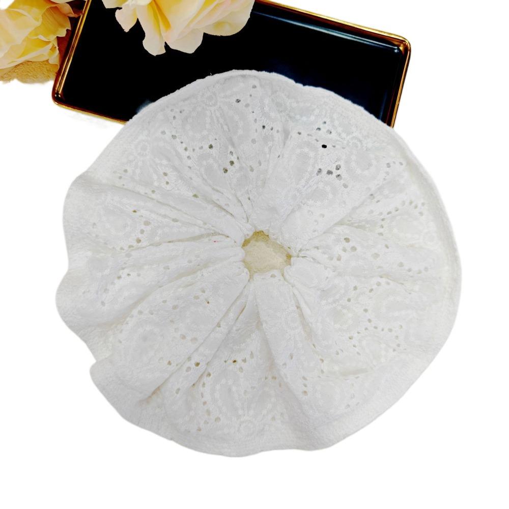 Bow Checkered Hair Clip Double Layer Oversized Hair Scrunchies Fashion British Style Hairpin  Girls
