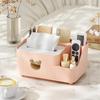 Multi-functional Desktop Tissue Box with Remote Control Storage