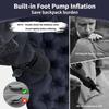 Double Inflatable Mattress with Built-in Pillow Pump Outdoor Sleeping Pad Camping Air Mat for Travel Backpacking Hiking