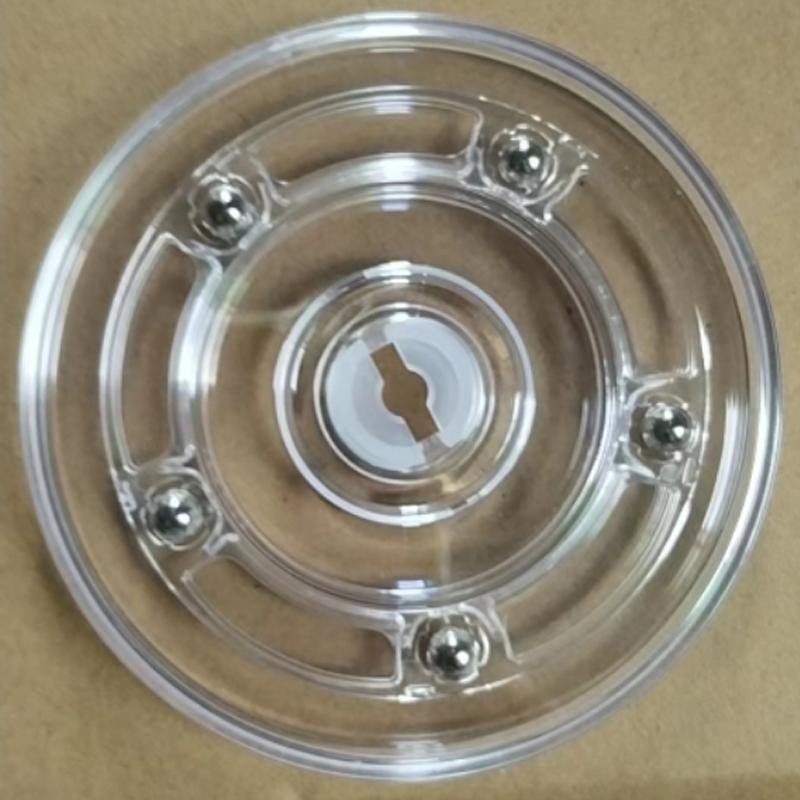 

4 Turntable Acrylic Rotating Display Stand For Display Jewelry Watches