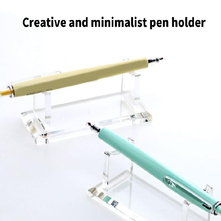 Practical Acrylic Pen Organizers Pen Holders Tray Pen Display Rack With Clean Lines Enhances Offices And Home Aesthetics