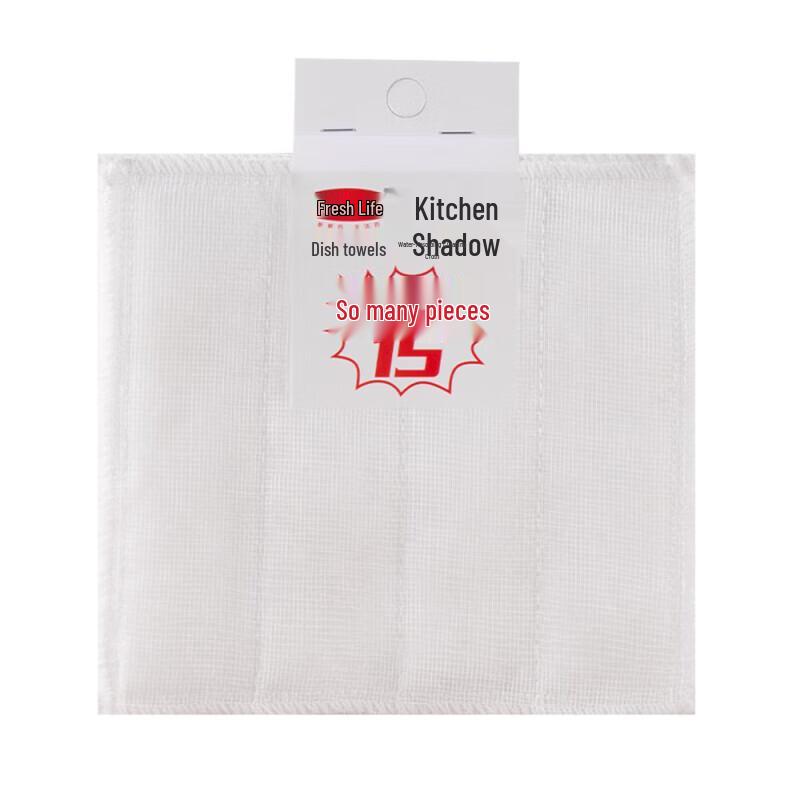 Fresh Life Thickened Kitchen Dishcloths, 60-Count