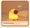 Smart Capybara Night Light: Seven-Color Patting Lamp and Birthday Gift Ornament for Bedroom