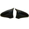Car Side Rearview Mirror Cover Caps For Lexus IS ES GS LS CT RC F-Sport IS200 IS250 IS300 IS350 2014- Add On Mirror Covers