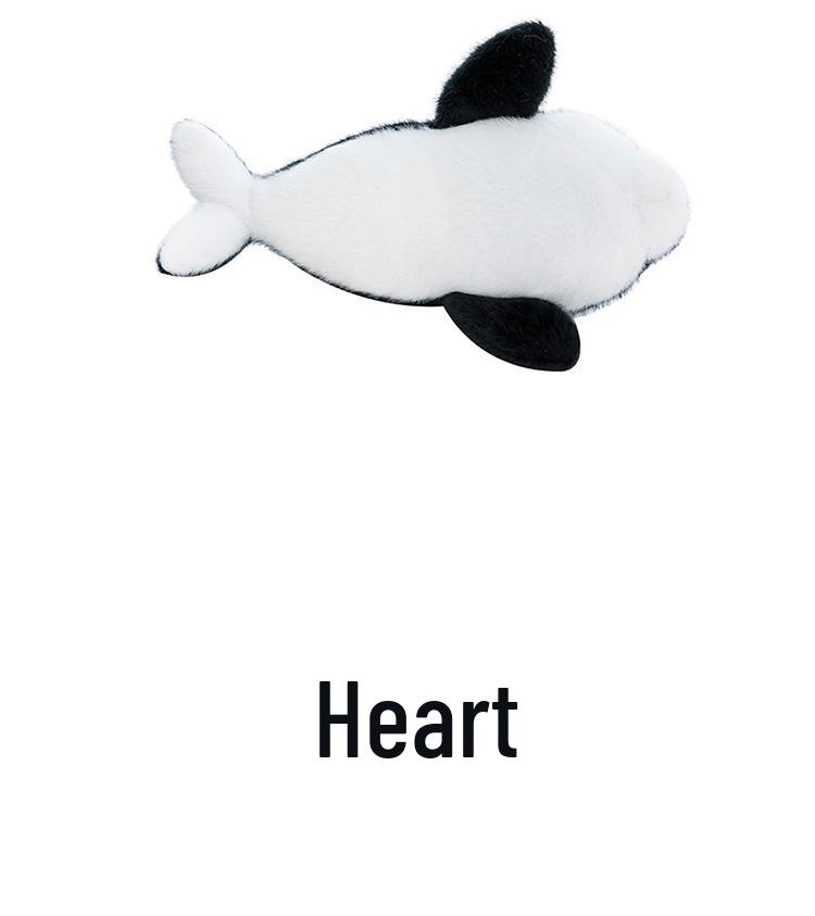 Genuine Ocean Series Plush Whale, Dolphin, Shark & Seal Toy Set for Children