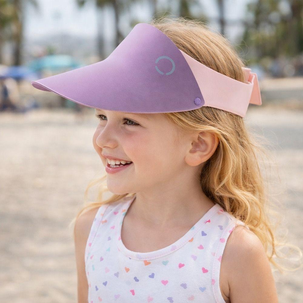 One-piece Outdoor Sun Hat Adjustable Sun Protection Hat Gifts Children's Sun Cap