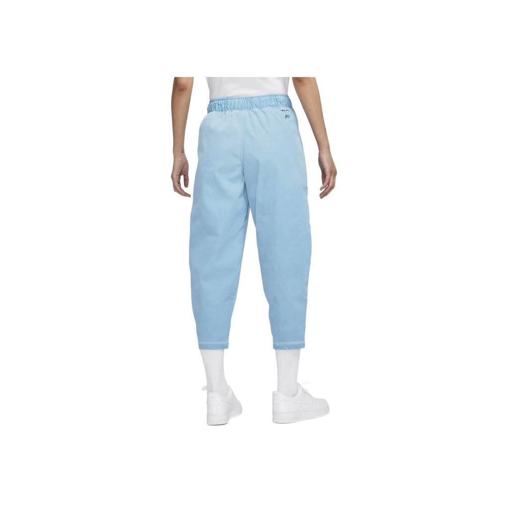 Nike High-Waisted Woven Sports Pants Women bottoms Blue DM6171-412