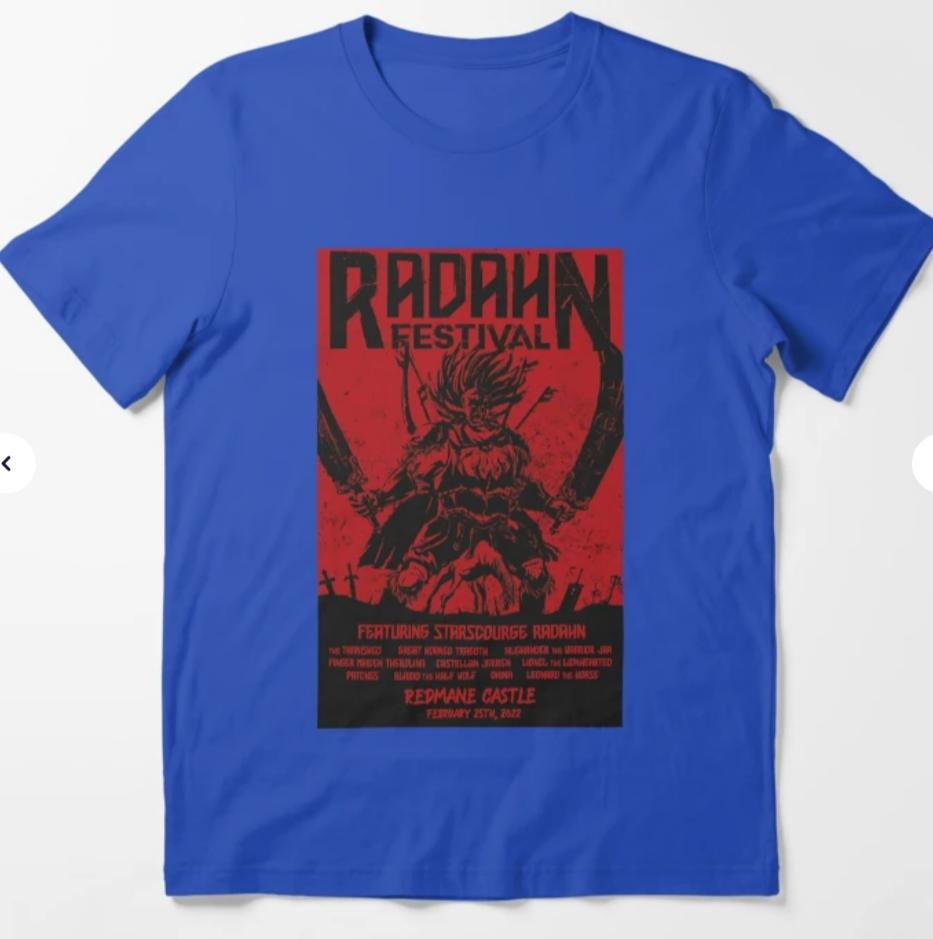 Leisure trend personality boy essential cool elements of a single product Radahn Festival Essential T-Shirt04198
