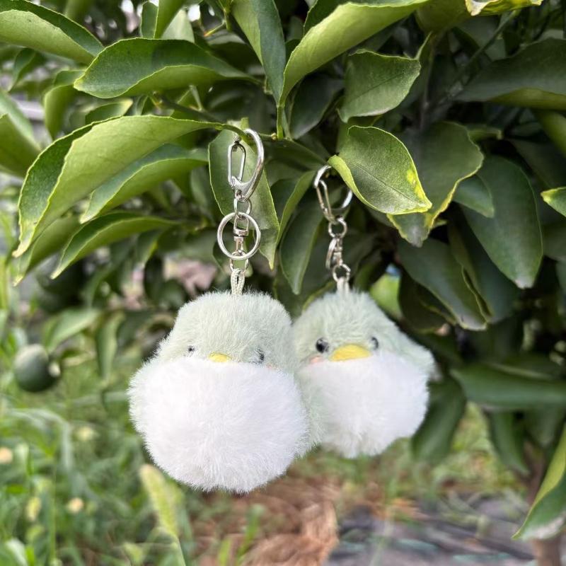 Cartoon Bird Baby Doll Backpack Plush Keychain Pendant High Beauty Bird Baby Doll Cartoon Cute Chicken Pendant