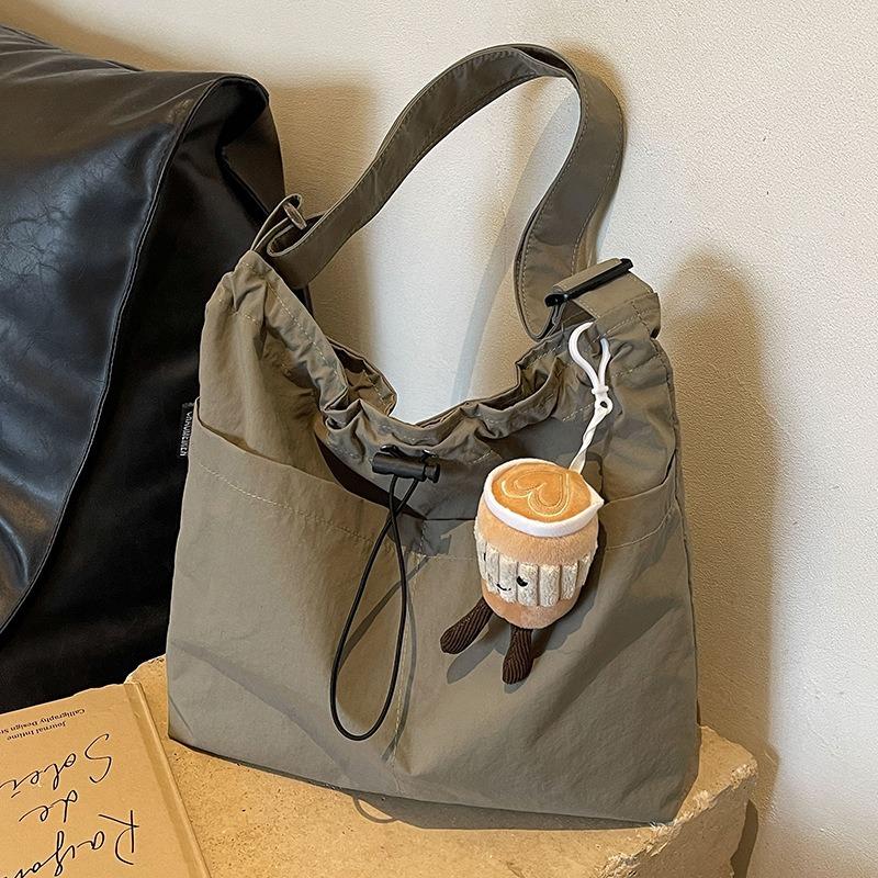 Nylon Cloth Bag, Women's Tote Bag, Large Capacity, Summer Can Be Messenger, New Versatile Shoulder Class Commuter Bag