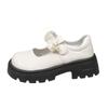 Women Luxury Mary Jane Leather Shoes Spring/Autumn Fashion Comfortable Elegant Women Kawaii Shoes Zapatos Mujer Lolita Shoes