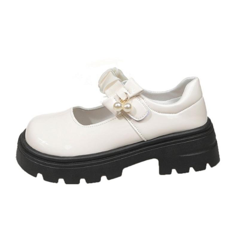 Women Luxury Mary Jane Leather Shoes Spring/Autumn Fashion Comfortable Elegant Women Kawaii Shoes Zapatos Mujer Lolita Shoes