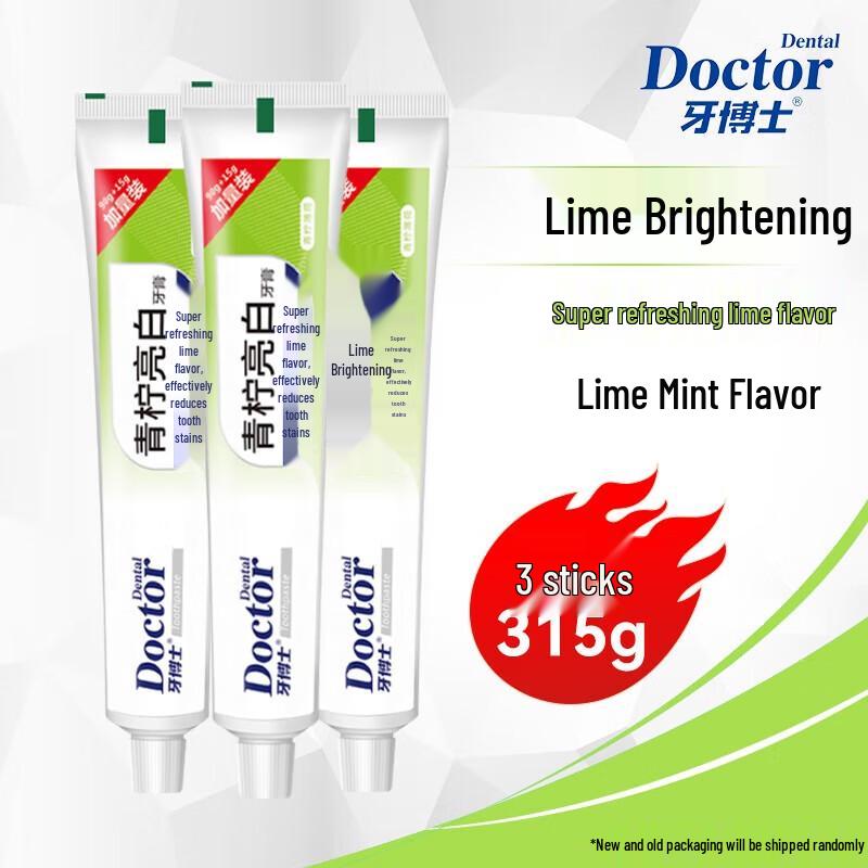 

Dr. Tooth Lime Whitening Toothpaste