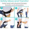 Quick Release Buckle Patient Transfer Belt Adjustable Lifting Gait Belt  Walking Training