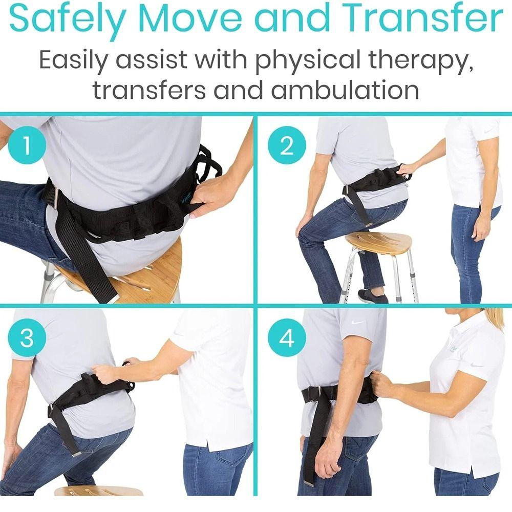 Adjustable Patient Transfer Belt Walking Aid Assistive Device  Patient Transfer