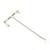 10pcs Stainless Steel, Bds Balance T Shape   erhu instrumento 3 Luminescent fishing tackle s Snap Fishing Connector Tackle