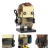 MOOXI Horror Movie Series MOC Bricks Car BrickHeaded Model Set DIY Building Block Kids Education Toys For Children Birthday Gift