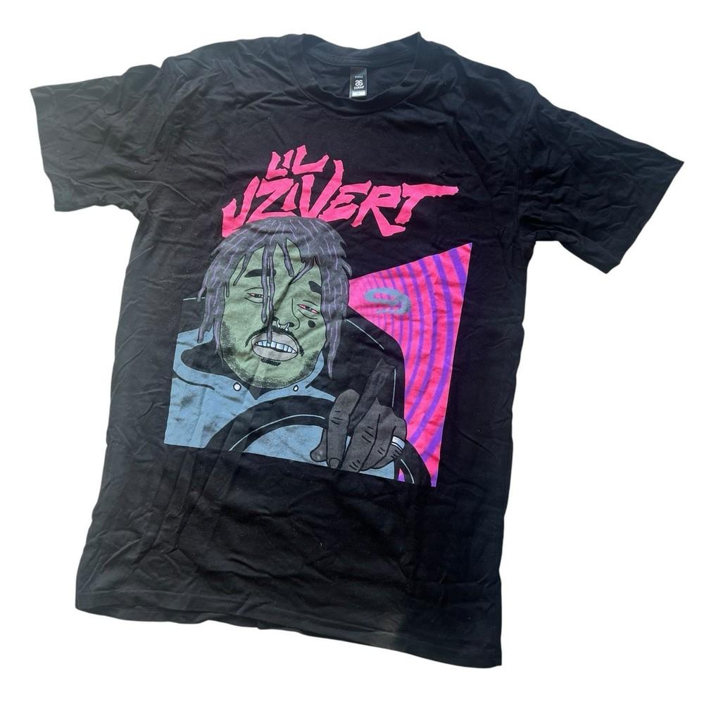 rare Lil Uzi Vert Rapper Black Shirt Unisex Concert S5XL R62 Unisex T-Shirt M