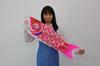 Hidemitsu Doll Workshop Miniature Koinobori Full Set with Stand and Mounting ZC6562A (Carp Streamer), Kakou, 1.5m, Brackets,