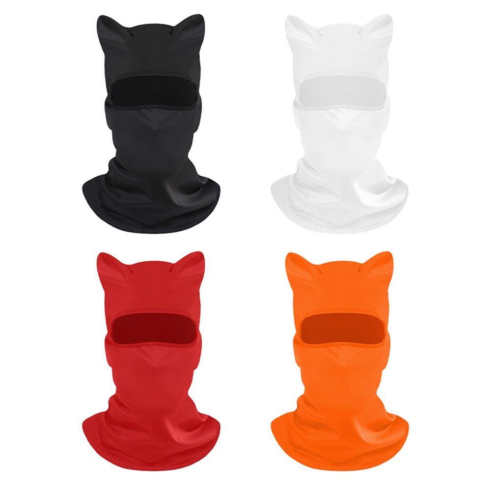 Fashion Quick Dry Balaclava Face Mask Ice Silk Sun Protection Full Face Mask Breathable Motorcycle Mask Riding Cycling