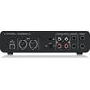 Behringer USB Audio Interface, 2 Inputs, 4 Outputs, 24-bit 192kHz, BEHRINGER U-PHORIA UMC204HD