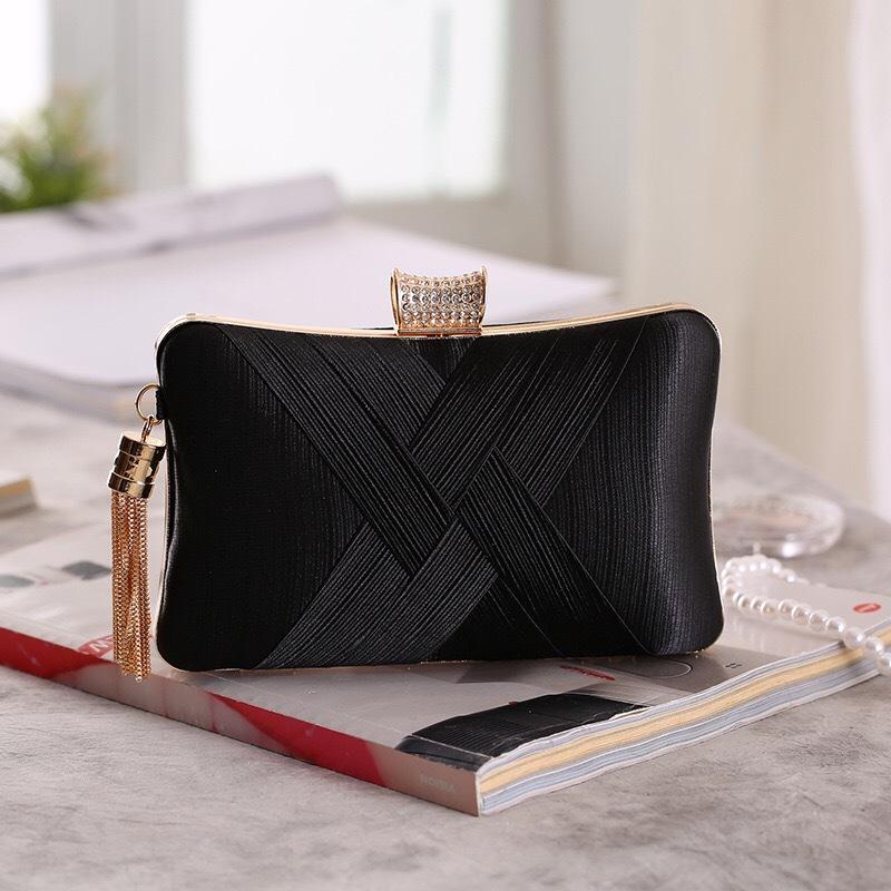 Evening Bags Tassel Fashion Ladies Day Clutch Bag Small Shoulder Handbags Female Party Wedding Evening Bag for Women Phone Purse