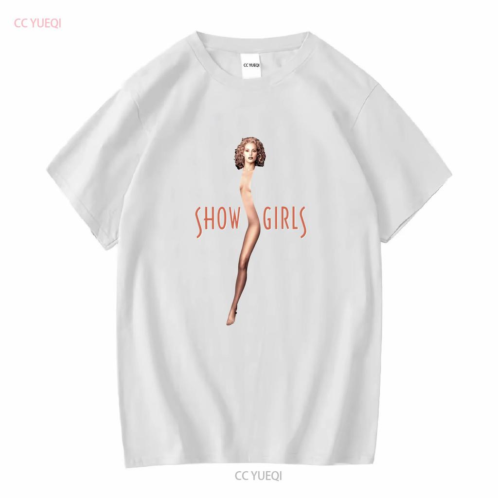Showgirls Classic 90's 1995 Movie Retro T Shirt New Long or Short Sleeves Vintage Washed Soft Breathable Fashion Homme