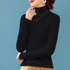 KAVON Women's 100% Merino Wool Turtleneck Sweater