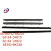 Toyota Hilux KUN25 Car Door Outer Glass Weatherstrips (68161-0K010, 68162-0K010)