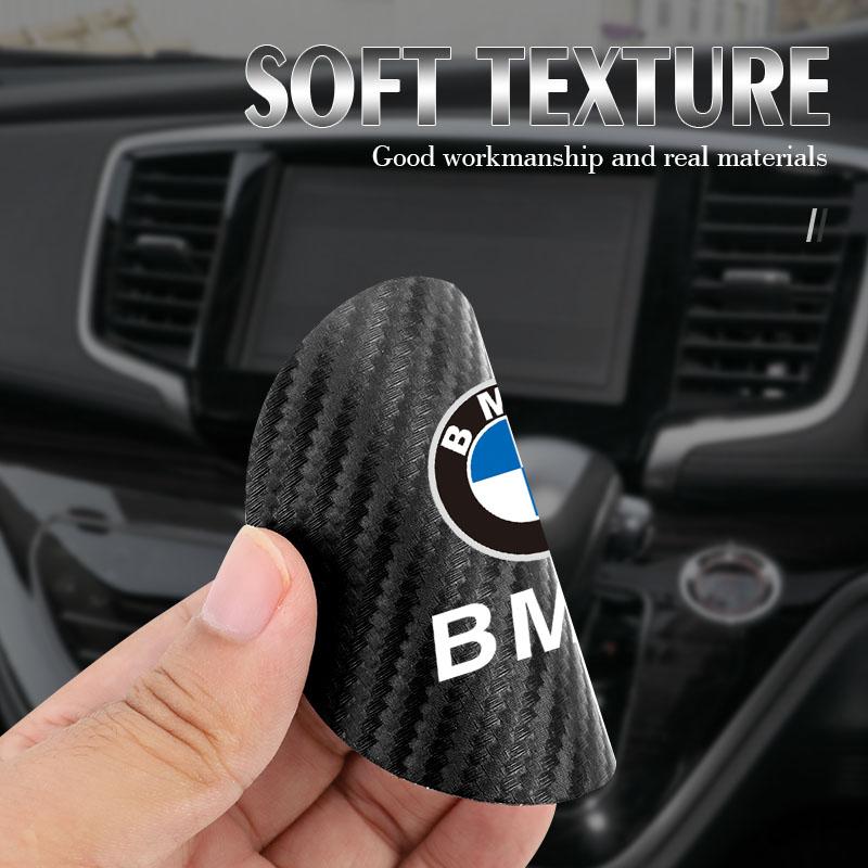 2Pcs Car Leather Water Cup Mat Auto Logo Kettle Pad For BMW E46 E66 E65 F13 F06 X2 X3 X5 X4 G08 G16 G15 G14 G12 G11 F13 F36 G42