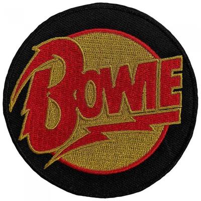 Diamond Dogs Woven Circle Logo Iron On Patch