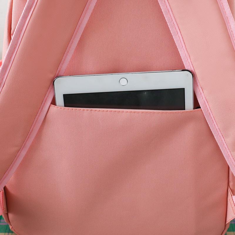 Vierteiliger Schulrucksack für Damen