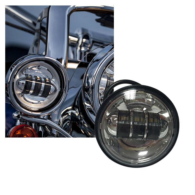 4.5" LED Fog Lights for Harley Davidson Motorcycle Headlights & Aux Lights