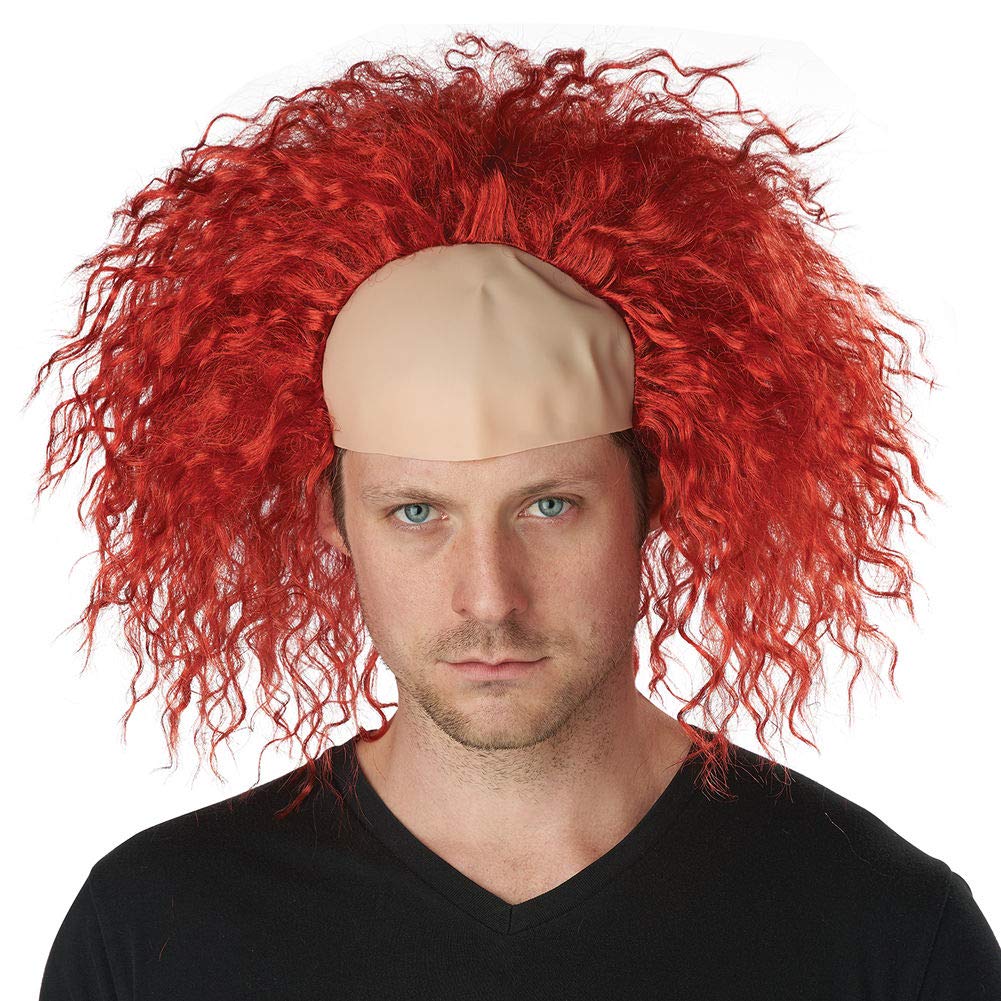 California Costumes Clown/Pierrot Costume Wig 70944 Red