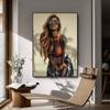 Tropical Sexy Bikini Women Poster Prints Pictures Fashion Tattoo Girl Wall Art Canvas Painting for Modern Living Room Home Decor