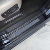 Carbon Fiber Door Sill Scuff Guard Plate Panel Trim Sticker For  Hummer H2 03-07