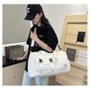 Ielgy Travel Bag Large-Capacity Multifunctional One-Shoulder Sports Gym Bag Simple Portable Messenger Bag