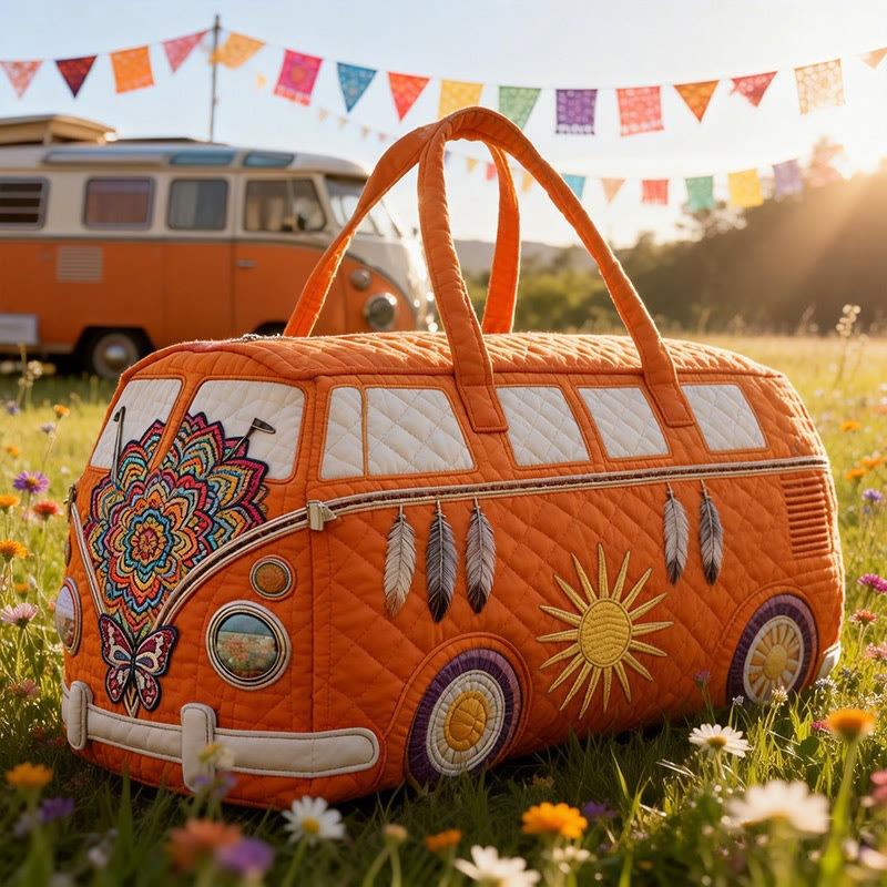 Printed Short-Distance Hand-Held Quilting Embroidery Travel Bag Multi-Functional Sports Fitness Bag